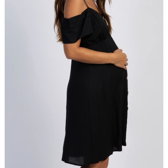 Pink Blush Maternity Dress - Picture 3 of 6